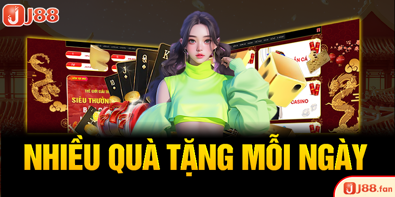 Bắn Cá J88 - Đại Dương Rộng Lớn Dành Cho Các Ngư Thủ Đích Thực 4 Nhiều quà tặng mỗi ngày