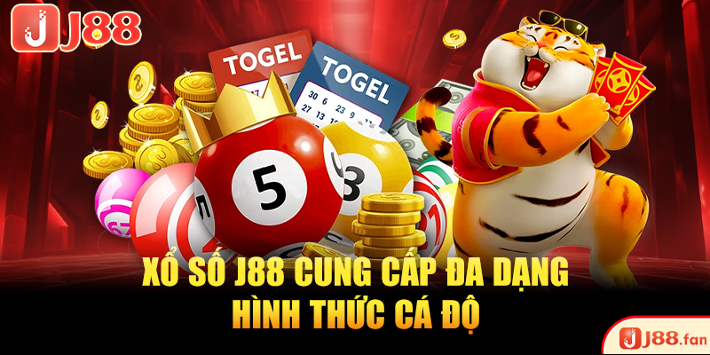 Xổ số J88 cung cấp đa dạng hình thức cá độ